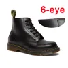 Designer Doc Marten Femmes Bottes courtes Martens Dr Martins Hommes Plate-forme Haute Cuir Hiver Neige Bottines Oxford Bas Cheville Chaussures Noir DMS Bande de roulement