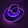 Other Event Wireless Disco Luminous Led Bride Cowgirl Glowing Light Bar Cap Bachelorette Party Supplies Flashing Neon Western Cowboy Hat 230