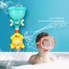 Badespielzeug Baby Badespielzeug Badewanne DIY Rohre Röhren Badezeit Wasserspiel Spray Schwimmen Badezimmerspielzeug für Kleinkinder Kinder Geschenke Geburtstagsgeschenk 230923