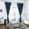 Cortina 1 pieza, cortinas opacas modernas para sala de estar, dormitorio, ventana, persianas terminadas, decoración del hogar