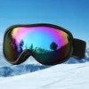 Utomhus Eyewear Unisex Snow Solglasögon Dubbelskikt Skyddsglasögon Anti dimvindtät UV -skydd för män Kvinnor Snöskoter Skating 230925