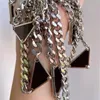Luxe hanger kettingen mode voor man vrouw omgekeerde driehoek letter ontwerpers sieraden heren dames trendy persoonlijkheid clav3501