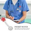 Pocket Watches Watch Doctors Digital Number Student Women Zinc Eloy Nurses Miss