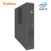 Мини-ПК TexHoo Мини-ПК Компьютер Intel Core i7 i5 Процессор ITX Windows 10 Pro Тонкий клиент Industry COM SSD Bluetooth WIFI Марка 230925