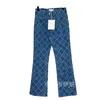 Jeans pour femmes designer Xiaoxiang nouvelle fleur de camélia Micro La décoration de l'industrie lourde denim mince femmes 2A28