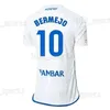 23/24/25 Real Zaragoza Bermejo 3. koszulki piłkarskie 2024 2023 Giuliano Simeone Mollejo Vada Ivan Football Shirts Lecoeuche Maikel M Camiseta de futbol Zestawy dla dzieci Sock