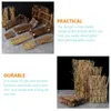 Dinnerware Sets 6 Pcs The Fence Mini Decor Sushi Pography Kit Product Props Decorate Bamboo Backdrops