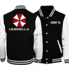 Мужские куртки R-Resident E-Evils Umbrella Бейсбольная куртка для мальчиков и девочек Повседневные толстовки Женская мужская куртка Пальто Крутая бейсбольная форма L230925