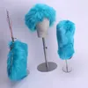 Комплект из 3 предметов, 2020, женская сумка в стиле хип-хоп, повязка для волос, комплект плюшевых зимних сапог 230925
