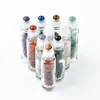 Grossist Natural Crystal Gravel Glass Roller Bottle Private Label Essential Oil Roller Bottles Beauty Health Care Tools