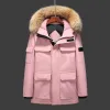 Men's Down Parkas Jackets Winter Work Clothes Jacket Outdoor Thickened Fashion Warm Keeping Couple Live Broadcast Canadian