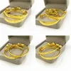 Baby Bangles Adjustable Size Yellow Gold Plated Bells Bangle for Baby Kids Nice Gift261t