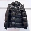 Femmes Jackte Down Parkas Badge brodé Col montant à capuche Designer Femmes Down Veste Hiver Épaissie Chaud Lâche Puffer Veste Pain Vestes Manteau Taille 1/2/3/4