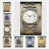 UNISEX WRISTWATCH Mechanical 36mm 116201 116203 178240 126203 18K Złoto Diamentowa stal nierdzewna Automatyczna moda męska Watche340i