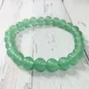 MG0336 8 mm Green Aventurine Bracelet Yoga Spiritual Gift for Women Balance Wrist Mala Yoga Beads Bracelet2681