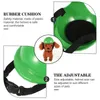 Abbigliamento per cani Motor Cycle Pet Cappello divertente Plastica Compleanno Decorativo Sicurezza Abs Protettivo Cucciolo