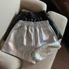 Shorts pour femmes Dames Mode Casual Cool PU Cuir Booty Femmes Vêtements Filles Taille Haute Femmes Femme Sexy Vêtements BVy81130