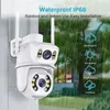 IP -kameror 8MP 4K PTZ WiFi Camera Dual Lens Security Protection Ai Human Monitor Outdoor Waterproof Night CCTV Video Surveillance 230922