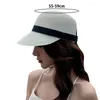 Wide Brim Hats Stylish Lady Peaked Hat Breathable Summer Sun Windproof Beach Travel Daily Wear