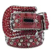 2023 Créateur de mode BB Ceinture Simon Ceintures pour hommes Femmes Ceinture de diamant brillant Noir sur Noir Bleu Blanc Multicolore avec strass Bling comme Gif