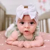 Saç Aksesuarları 3pcs/Set Bows Bebek Kız Kafa Bandı Yumuşak Naylon Elastik Bebek Toddler Band Born Hediye