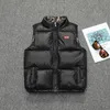 winter kids designer puffer jacket vest boy girl sleeveless down cotton jackets children coat