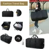 Duffel Väskor 2023 Multifunktion unisex Universal Wheel Travel Bag Stor kapacitet Duffle Hållbar Oxford Simple Handbag Bagage Suitcase