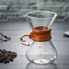 Potenciômetros de vidro turco resistente ao calor clássico despeje sobre cafeteira pote filtro de café de aço inoxidável c1030236n