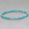 MG0013 Whole Natural Regalite Stone Bracelet 4 mm Mini Gemstone Bracelet Blue Jasper Energy Protection Balance Jewelry223o