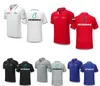 F1 Team Short Summer Tirt Team Team Racing Polo Shirt نفس المخصص