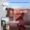 Caméras IP 3MP 1/4PCS Wifi Caméra Surveillance Vidéo 4X Zoom Numérique Sécurité Sans Fil Moniteur Extérieur Audio Vision Nocturne Suivi Intelligent 230922