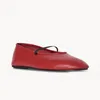 حذاء اللباس الأصلي من الجلد الفاخر أحذية الباليه جولة جولة إصبع القدم مصمم شقة عالية الجودة جوفاء جوفاء 230925