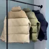 Herbst Winterjacken Damen Herren Khaki Kaschmirfleece Designerjacke Reißverschluss Stehkragen Einfarbig Damenmantel