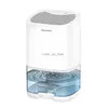 Dehumidifiers Portable Air Dehumidifier 1000ml Water Tank Moisture Air Dryer for Home Bathroom Wardrobe Mute Moisture Absorber with LED LightsYQ230925