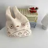 Dessin animé Totoro broderie agneau tissu sac à main pour femmes filles Japon Ins sac à bandoulière fourre-tout doux fourrure Shopper Dropshipping 220923