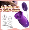 Vibrateurs Langue Léchant Vibrateur USB Vibration Oeuf Silicone G Spot Clitoris Stimulateur Mini Gode Sex Toys pour Femmes Boutique 230925