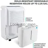 dehumidifiers 4 500 sq ft smart wifi energy star dehumidifier with app continuous drain hose connector programmable humidity 2 25 gal reseyq230925