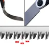 8Inch Hand Saw Flush Cut Trim Folding 3-Edge Tooth TPI 14 For Fine Garden Pruning Carpentry Woodworking Manual Tools