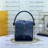 Luksusowe klasyczne kobiety łańcuchowe torba na ramieniu 10A Top Designer Bag Square torebka torebka kosmetyczna Torebka M43589 M59611 M46450 M21778 M21779