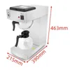 Machine à café américaine entièrement automatique, machine à thé goutte à goutte, machine commerciale d'extraction de thé au lait de style Hong Kong, machine à filtre goutte à goutte