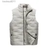 Men's Vests Autumn and Winter Warm Mens Vest Coat Cotton Sleeveless Jacket Men Casual Waistcoat Stand Collar Slim Fit Windproof Outwear L230925