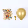 Inne imprezy imprezowe 123PCS Zielony złoty balon girland łuk Gold Confetti White Globos Przyjęcie urodzinowe Wedding Walentynki Dekoracja rocznicy 230923