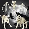 Other Event Party Supplies Halloween Horror Bats Skeleton Mouse Scorpion Lizard Bonez Model Festival Decor Creepy Decoration 230925