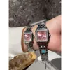 Роскошные наручные часы C Edition Luxury Women Watch Panther Cart Fashion Начатые наручные часы квадратные женские женские C
