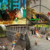 Diğer Kuş Malzemeleri Papağan Doğal Ahşap Çiğneme Toys Tavuk Salıncak Merdiveni Sebze Meyve Asma Besleyici Metal Kancalar Kafes Aksesuarları 230923