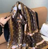 2024 Nouveau créateur de mode Sicure en soie Sales de luxe féminine Four Seasons Scarf Imprimez la marque L Silk foulards