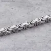 Charm Bracelets 4/5/6/8mm Royal Chain Bracelet For Men Stainless Steel punk Rock Charm Jewelry 2021 Gift Q230925