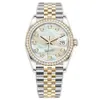 OROGIO DIESTIONWOMEN WATCH 28 31MMフルステンレス鋼自動機械式ダイヤモンドベゼル輝く防水レディーwristwatche296r