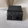 Designer högkvalitativ modekohud kvinnors korta plånbok med små korthållare lyxmyntväska fabrik grossist