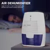 Avfuktare avfuktare luftrenare 250 ml/d lufttork USB Mute Fuktabsorberare Lufttork för hemrumskontor Kök Deodorizer DryeryQ230925